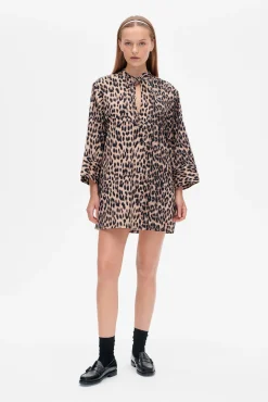 Baum und Pferdgarten ABI DRESS | Brown Baum Leopard Hot