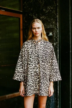 Baum und Pferdgarten ABI DRESS | Brown Baum Leopard Hot