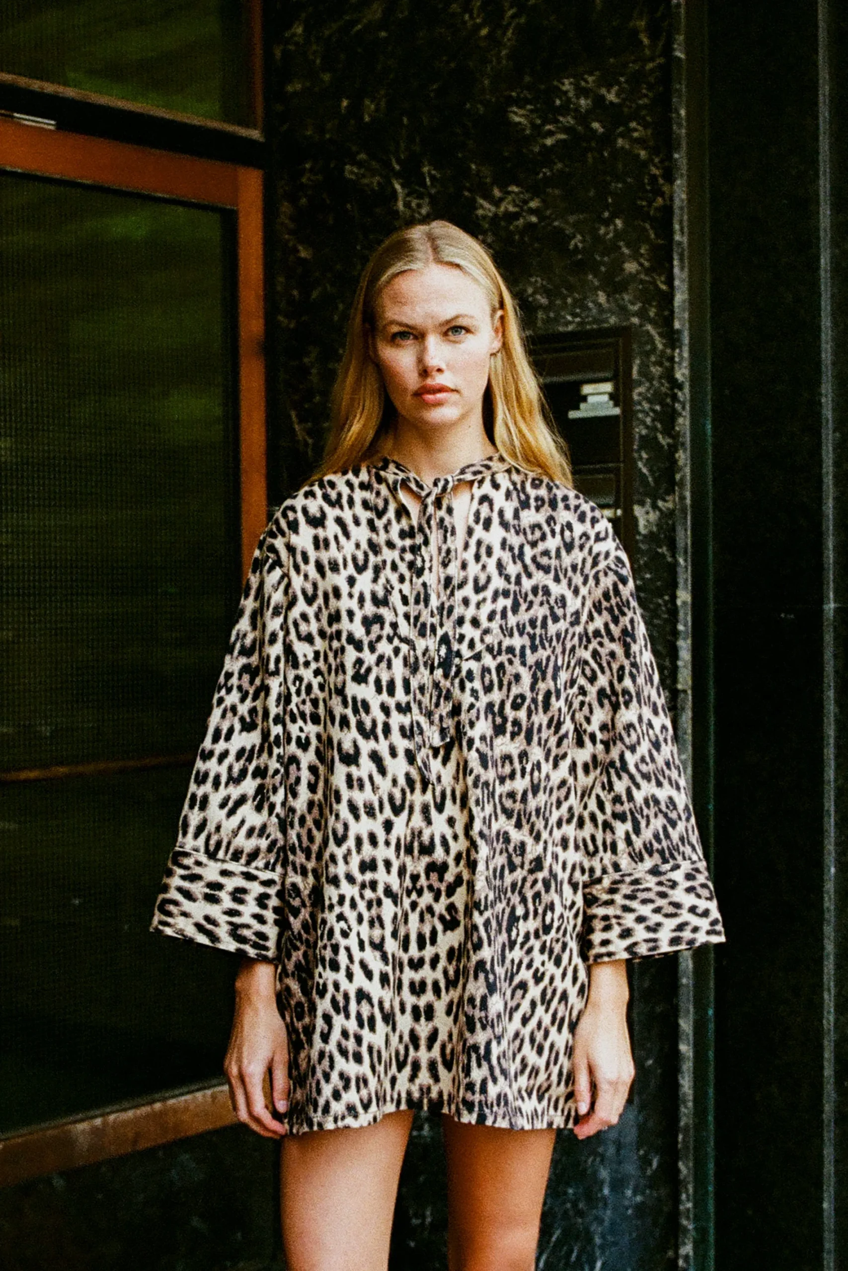 Baum und Pferdgarten ABI DRESS | Brown Baum Leopard Hot