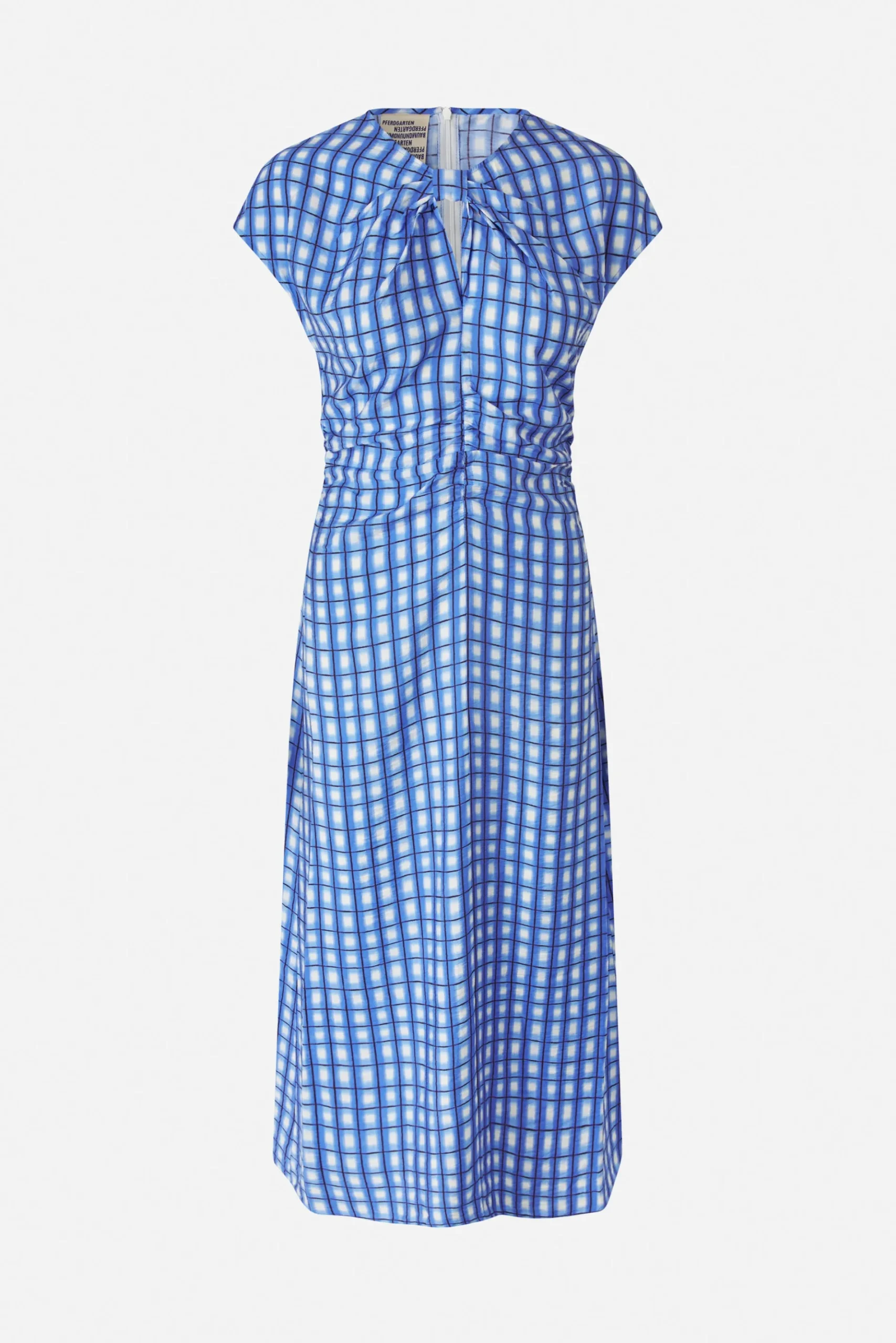 Baum und Pferdgarten Akeyla dress from | Blue Painted Check Sale