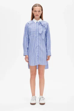 Baum und Pferdgarten Ancia dress from | Wedge Blue Stripe New