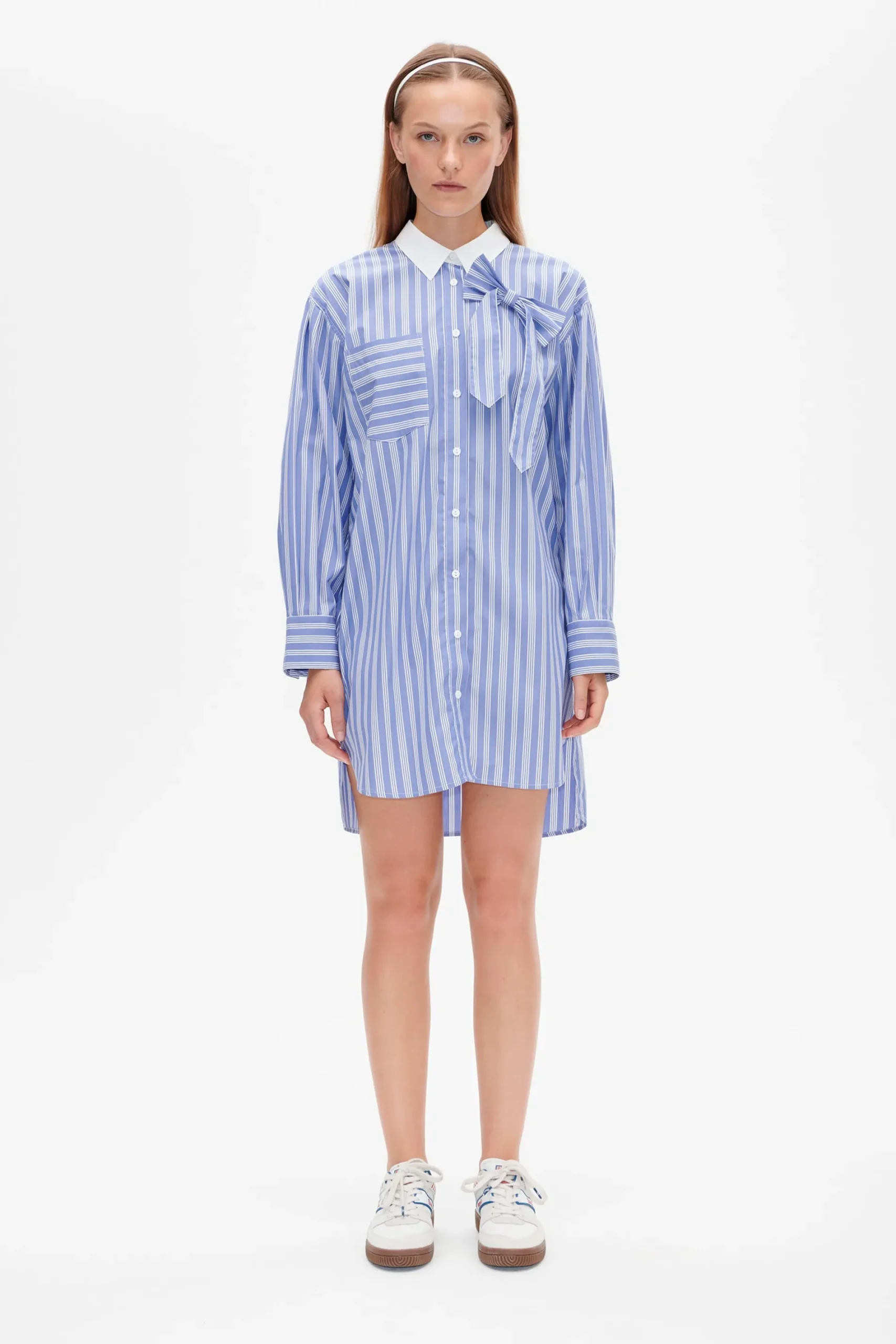 Baum und Pferdgarten Ancia dress from | Wedge Blue Stripe New