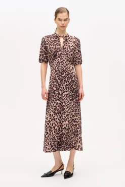 Baum und Pferdgarten Anneliek dress from | Brown Baum Leopard Outlet