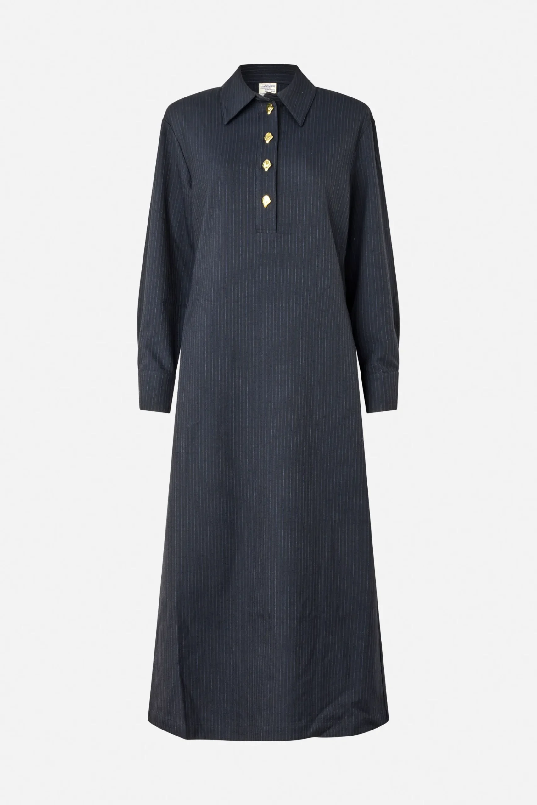 Baum und Pferdgarten ANNELLA DRESS | Blackish Pinstripe Hot