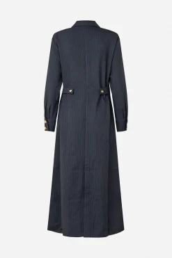 Baum und Pferdgarten ANNELLA DRESS | Blackish Pinstripe Hot