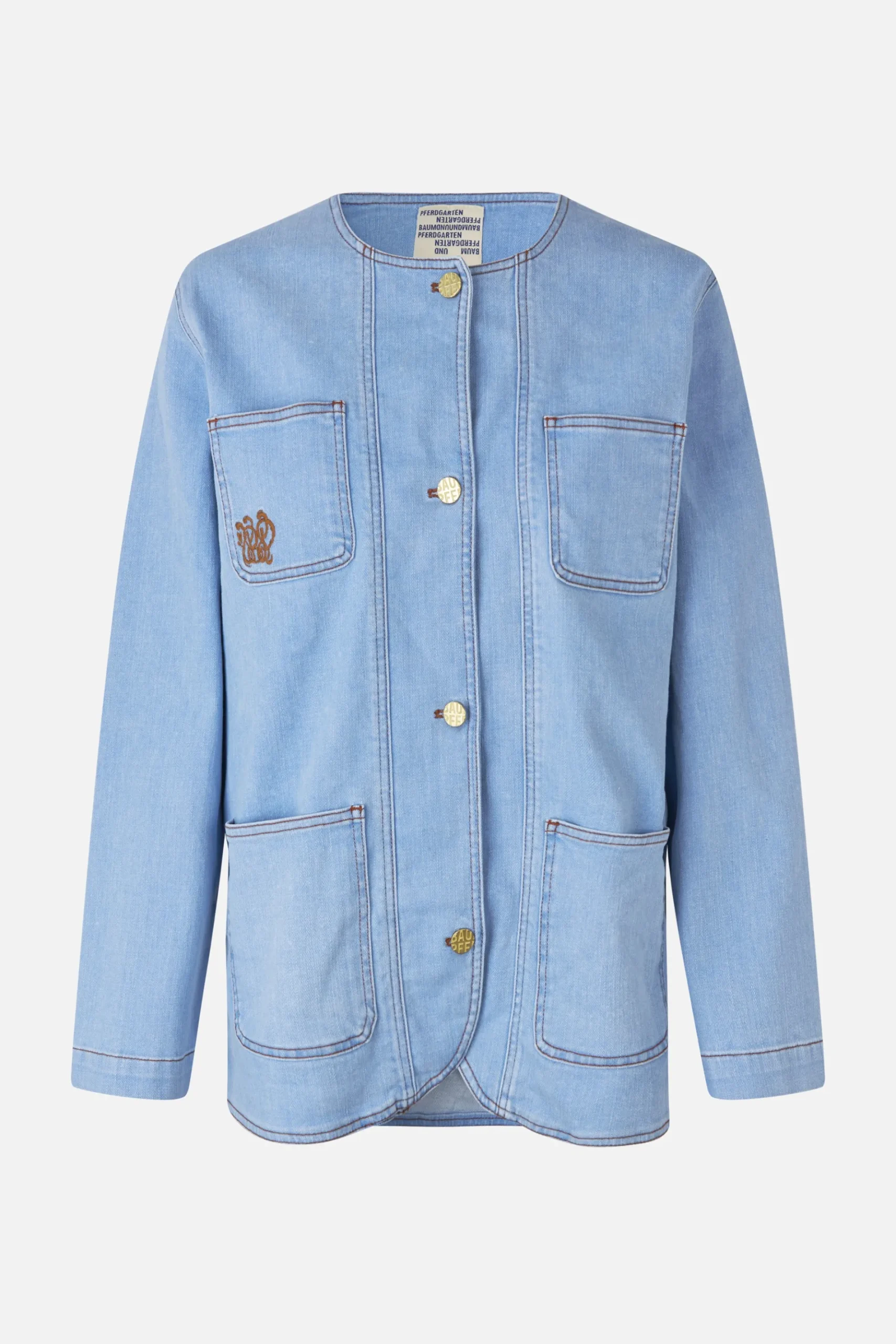 Baum und Pferdgarten Beata jacket from | Azurine Blue Patch Sale