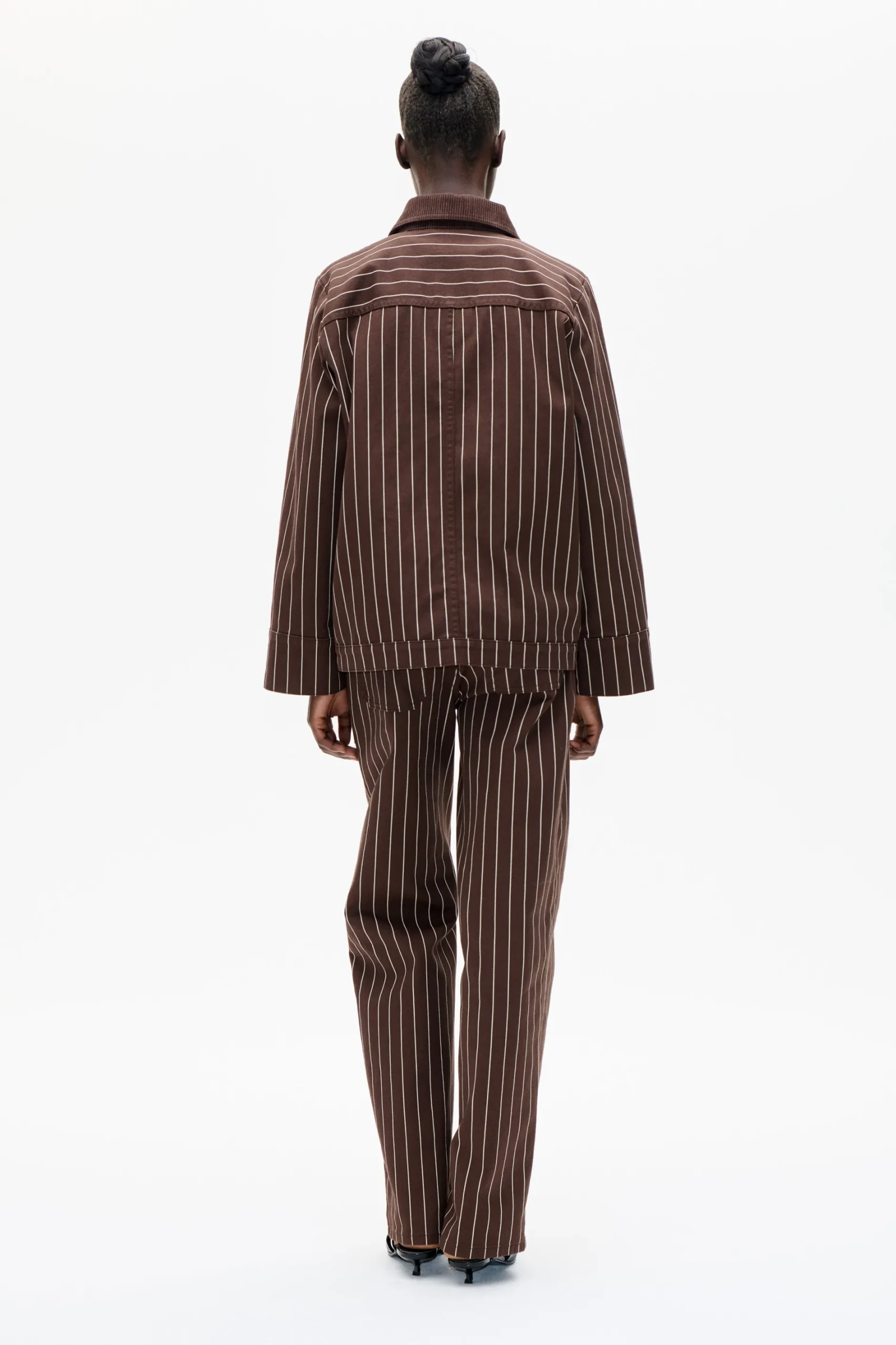 Baum und Pferdgarten Belinda Jacket from | Creme Brown Pinstripe Sale