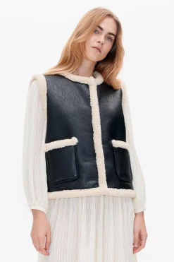 Baum und Pferdgarten BELLIS WAISTCOAT | Black Fashion