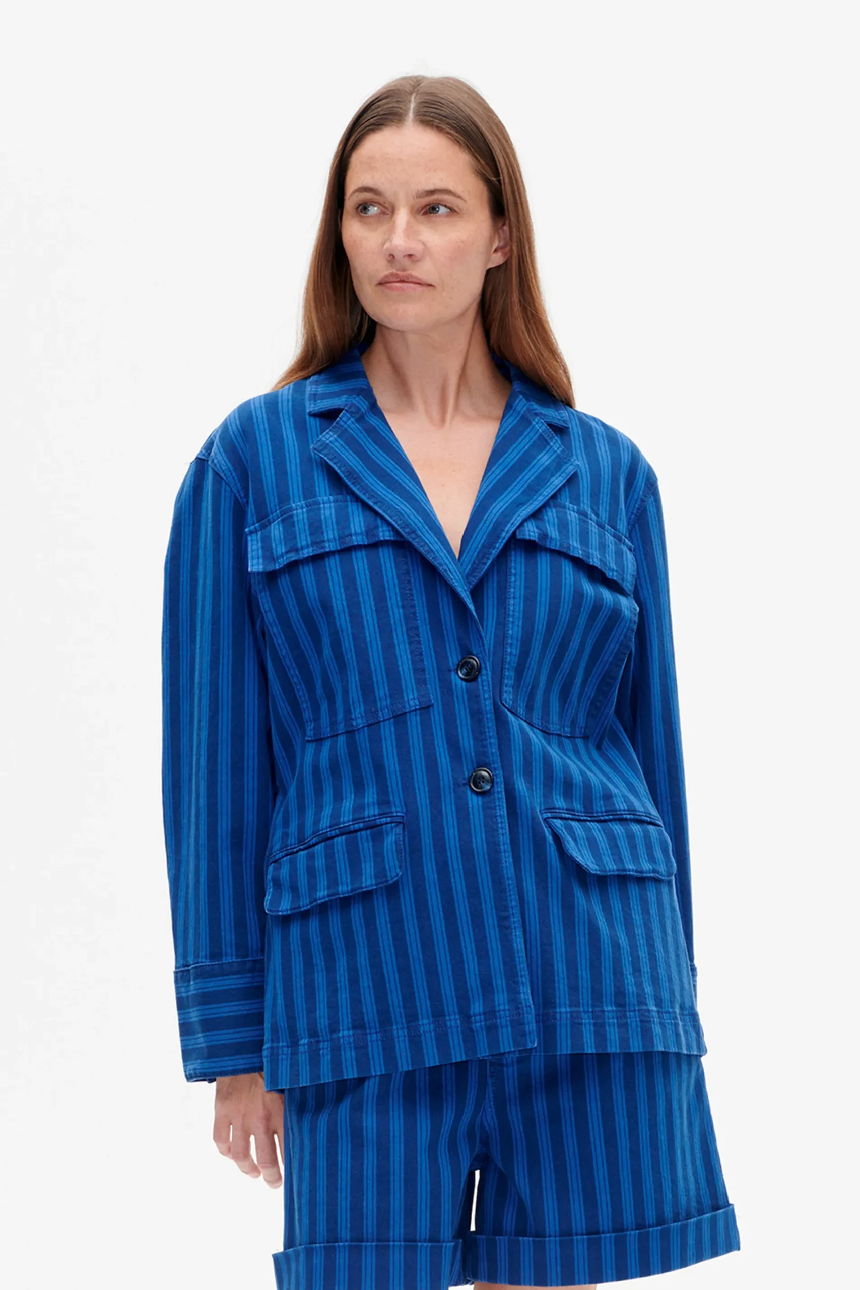 Baum und Pferdgarten Bina blazer from | Blue Depths Stripe Fashion