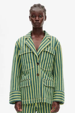 Baum und Pferdgarten Bina blazer from | Snake Eye Stripe New