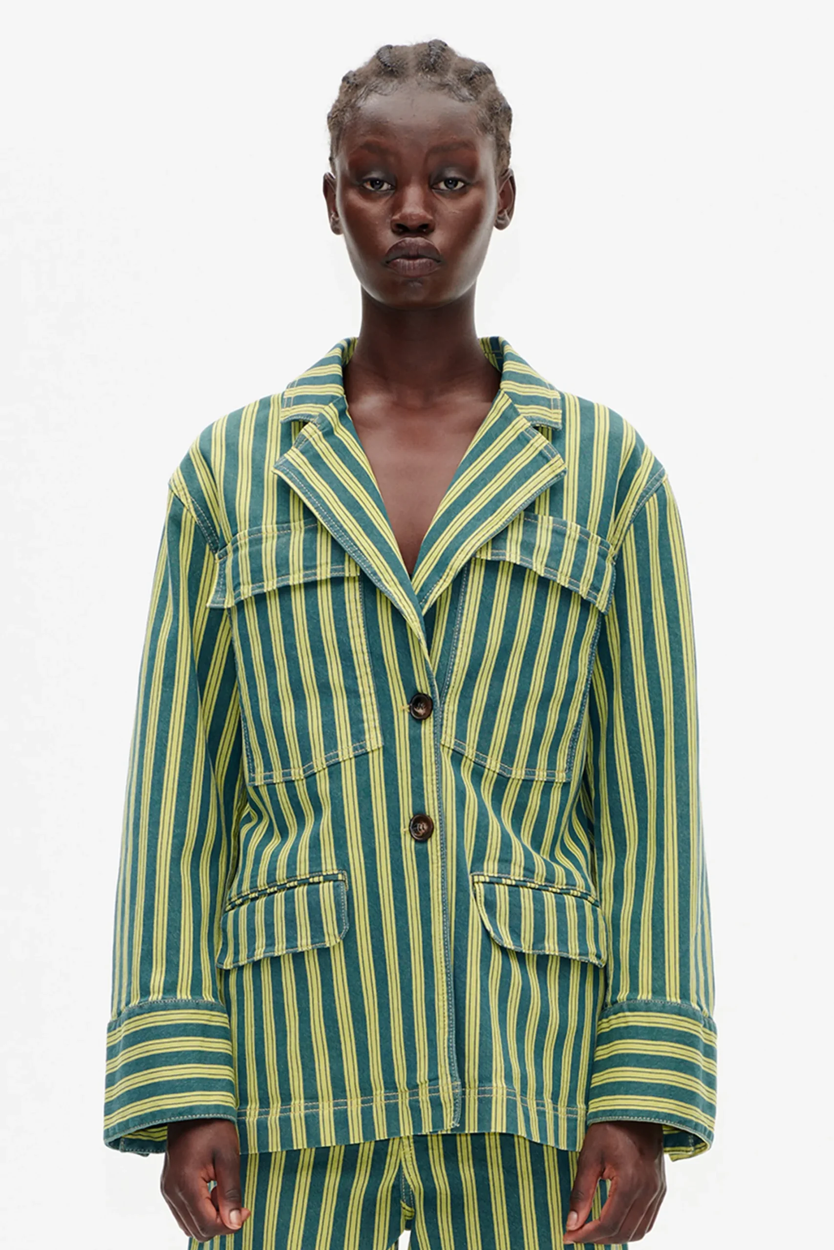 Baum und Pferdgarten Bina blazer from | Snake Eye Stripe New