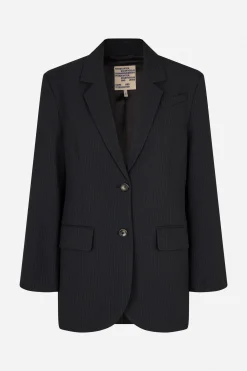 Baum und Pferdgarten BLEONA JACKET | Blackish Pinstripe Online