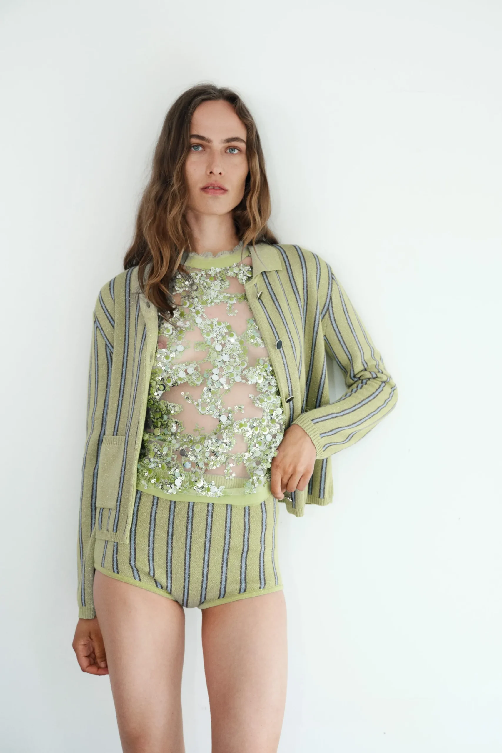 Baum und Pferdgarten Capera cardigan from | Lux Dark Citron Fashion