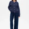 Baum und Pferdgarten CAT CARDIGAN | Baritone Blue melange Best