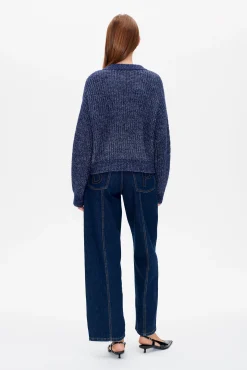 Baum und Pferdgarten CAT CARDIGAN | Baritone Blue melange Best