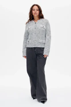 Baum und Pferdgarten CAT CARDIGAN | Silvergrey Melange Hot