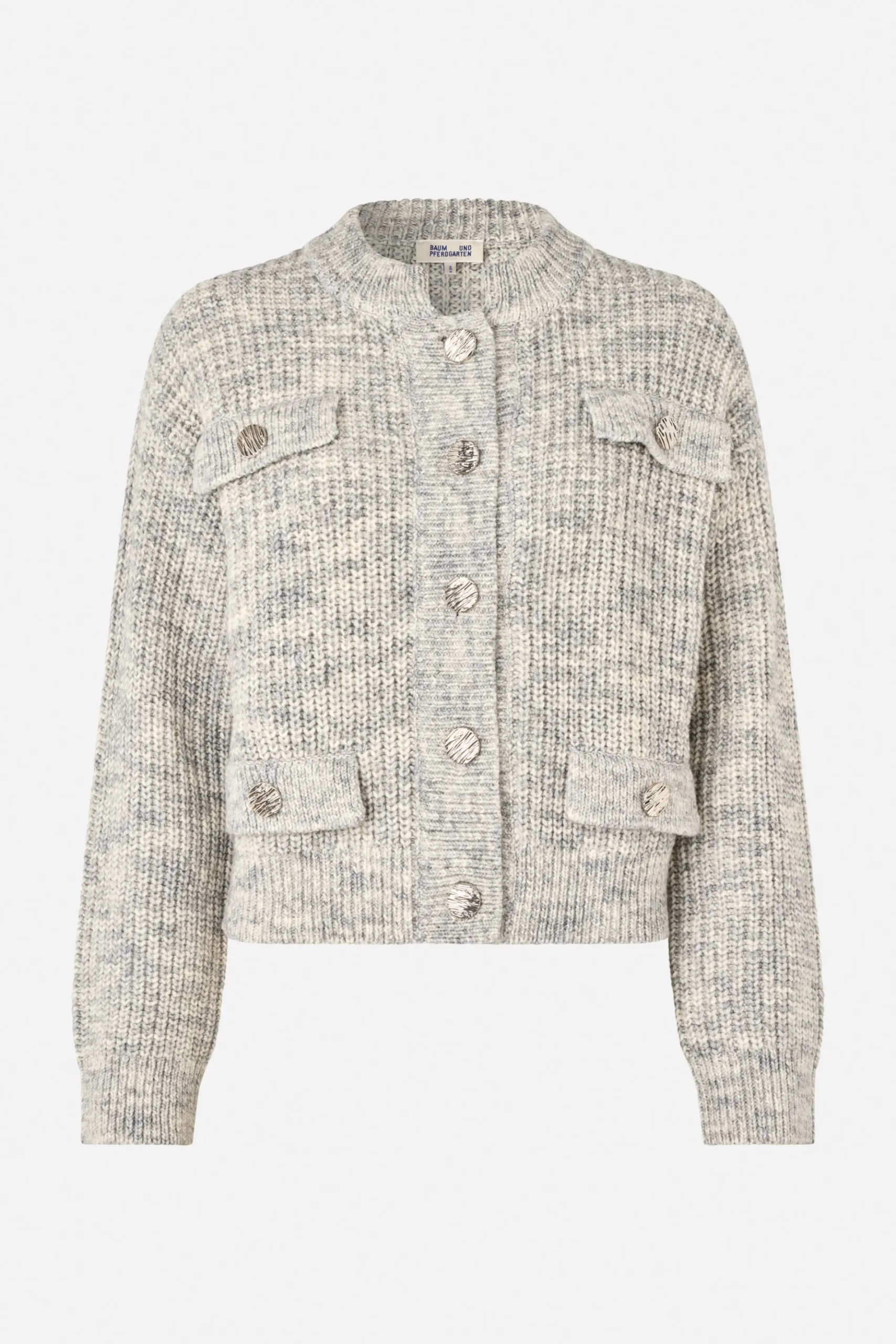 Baum und Pferdgarten CAT CARDIGAN | Silvergrey Melange Hot