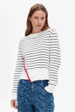 Baum und Pferdgarten Centa knit from | Egret Baritone Stripe Online