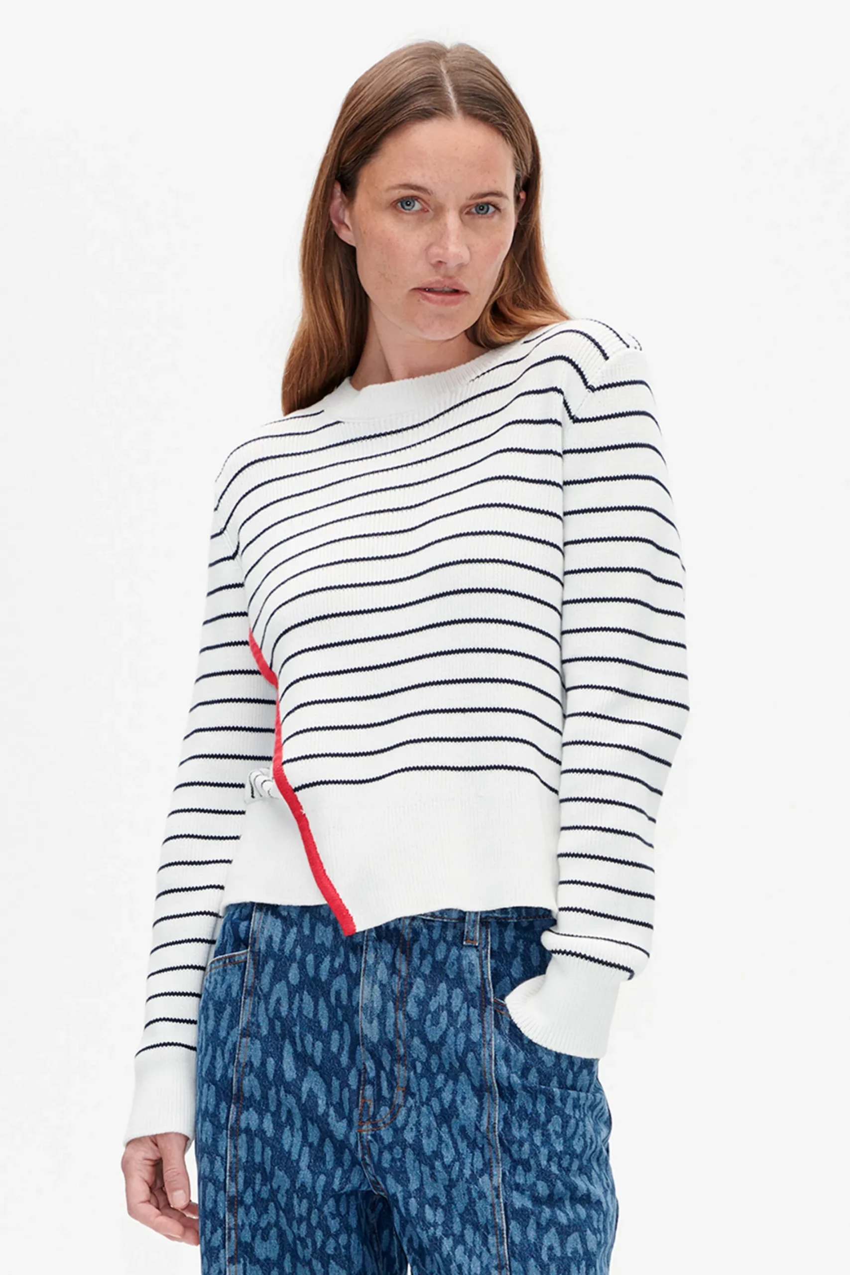 Baum und Pferdgarten Centa knit from | Egret Baritone Stripe Online