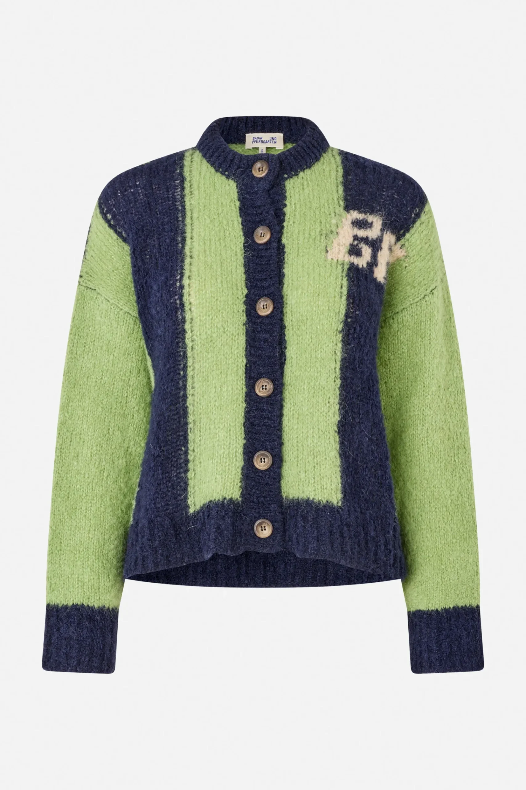 Baum und Pferdgarten CHRIS CARDIGAN | Fair Green Navy Best