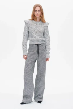 Baum und Pferdgarten CILLA SWEATER | Silvergrey Melange Hot