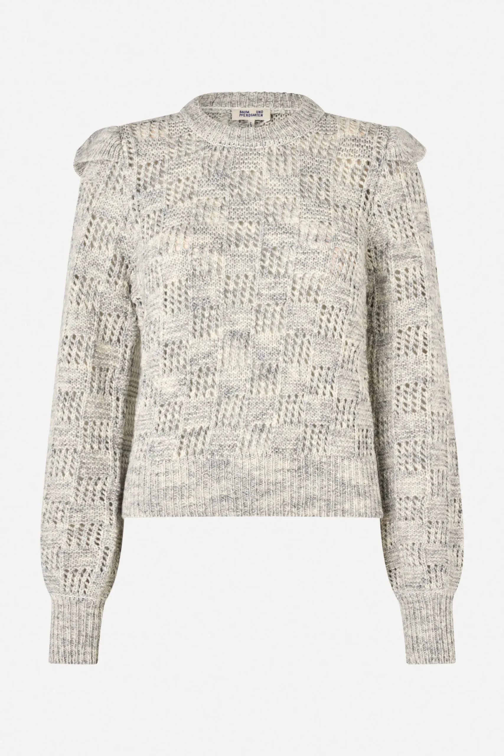 Baum und Pferdgarten CILLA SWEATER | Silvergrey Melange Hot