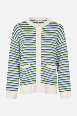 Baum und Pferdgarten Cindie Cardigan from | Subdued Blue Stripe Fashion