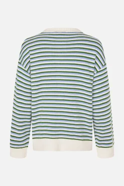 Baum und Pferdgarten Cindie Cardigan from | Subdued Blue Stripe Fashion