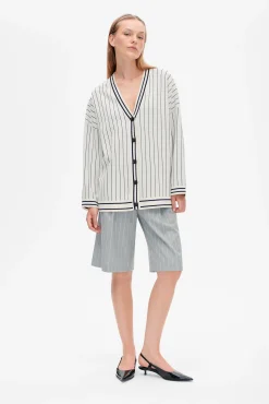Baum und Pferdgarten Cissi cardigan from | Creme Navy Stripe Fashion