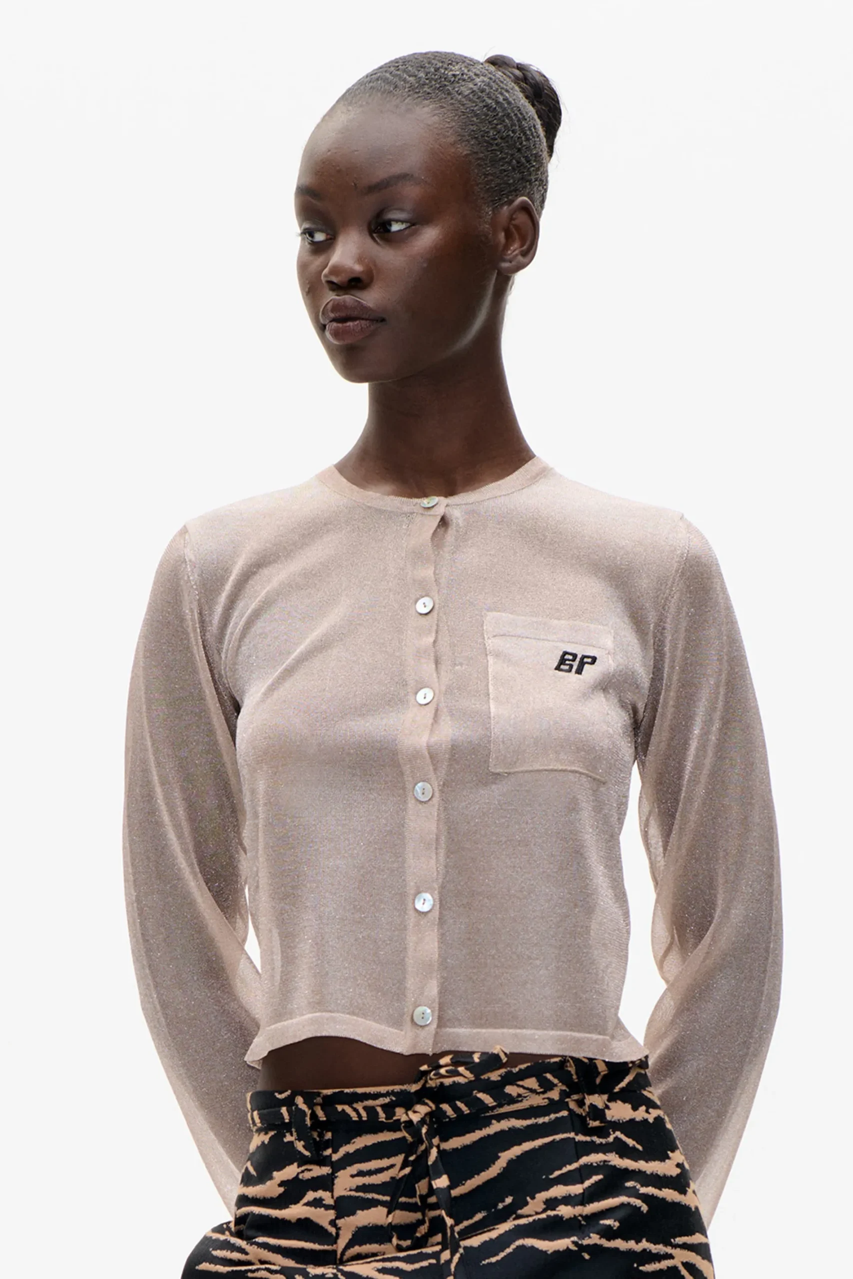 Baum und Pferdgarten Crisje Cardigan from | Warm Taupe Outlet