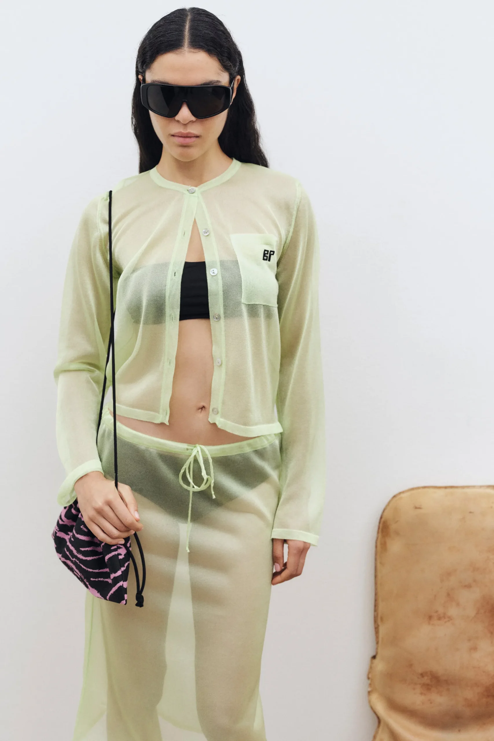 Baum und Pferdgarten Crisje Cardigan from | Lettuce Green New