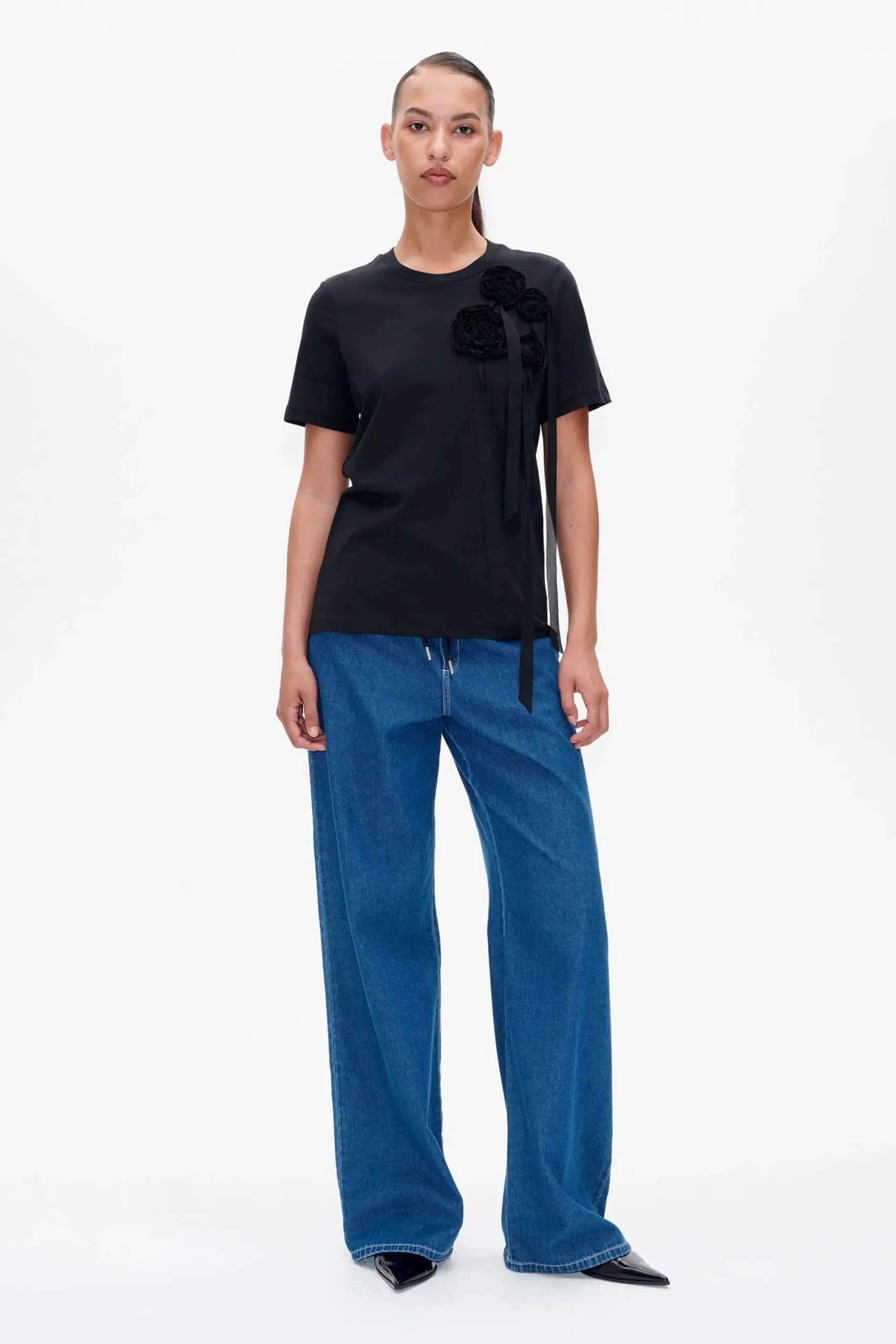 Baum und Pferdgarten JAWI T-SHIRT | Black Hot
