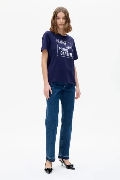 Baum und Pferdgarten Jawo T-shirt from | Navy Logo Box Hot