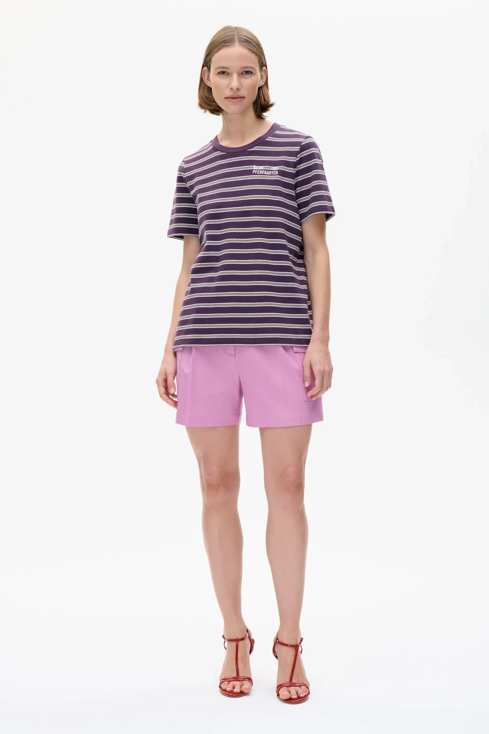Baum und Pferdgarten Jawo T-shirt from | Plum Polo Stripe Clearance