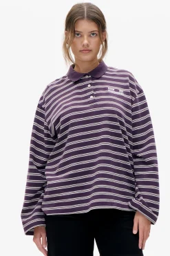 Baum und Pferdgarten Jeanne Top from | Plum Polo Stripe Sale