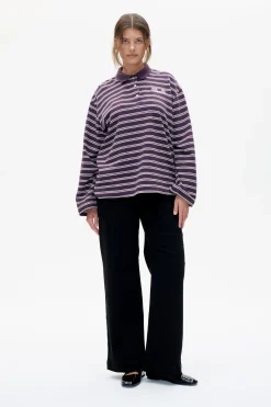 Baum und Pferdgarten Jeanne Top from | Plum Polo Stripe Sale