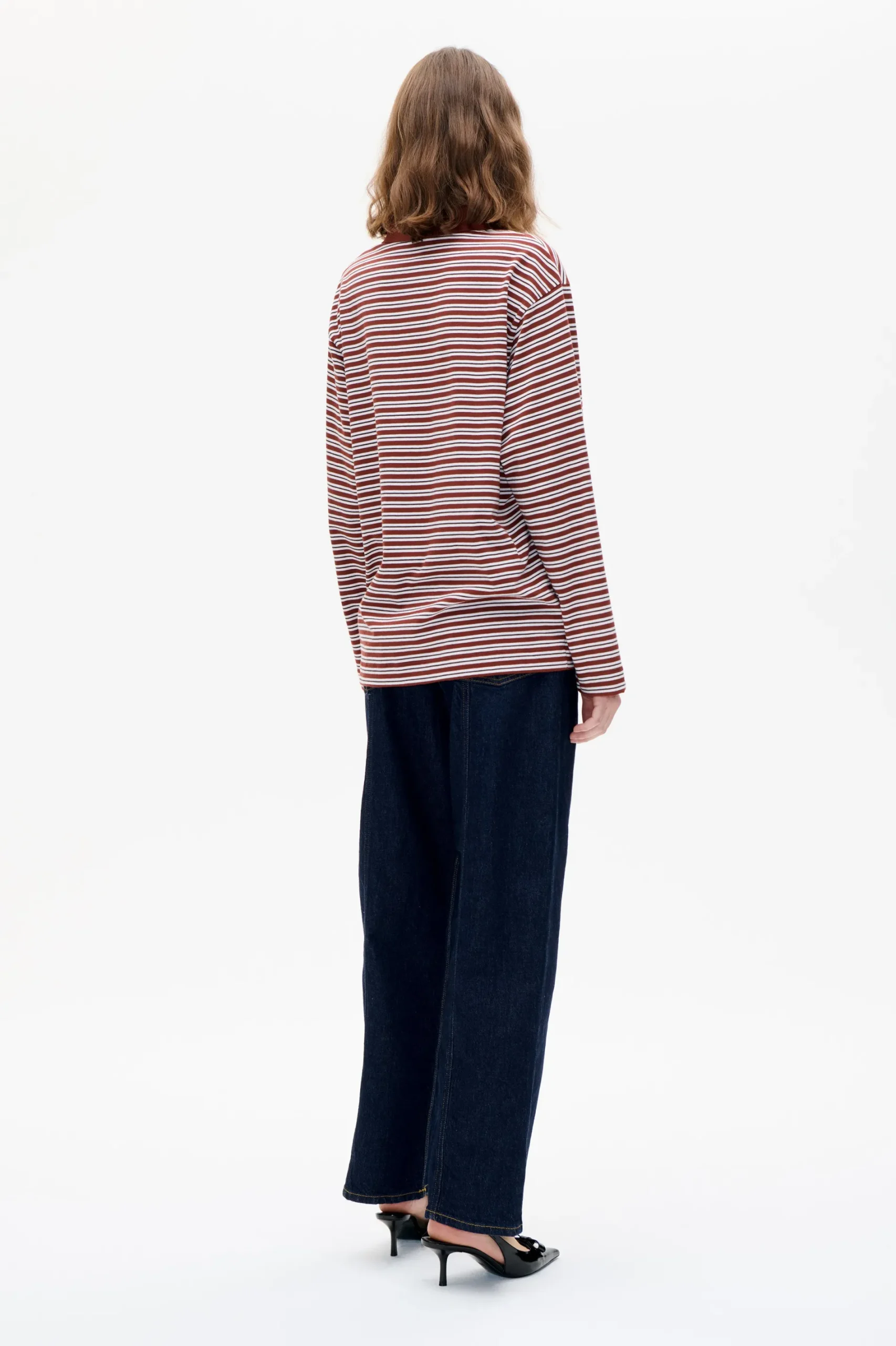 Baum und Pferdgarten JEANNI TOP | Bordeaux Polo Stripe Discount