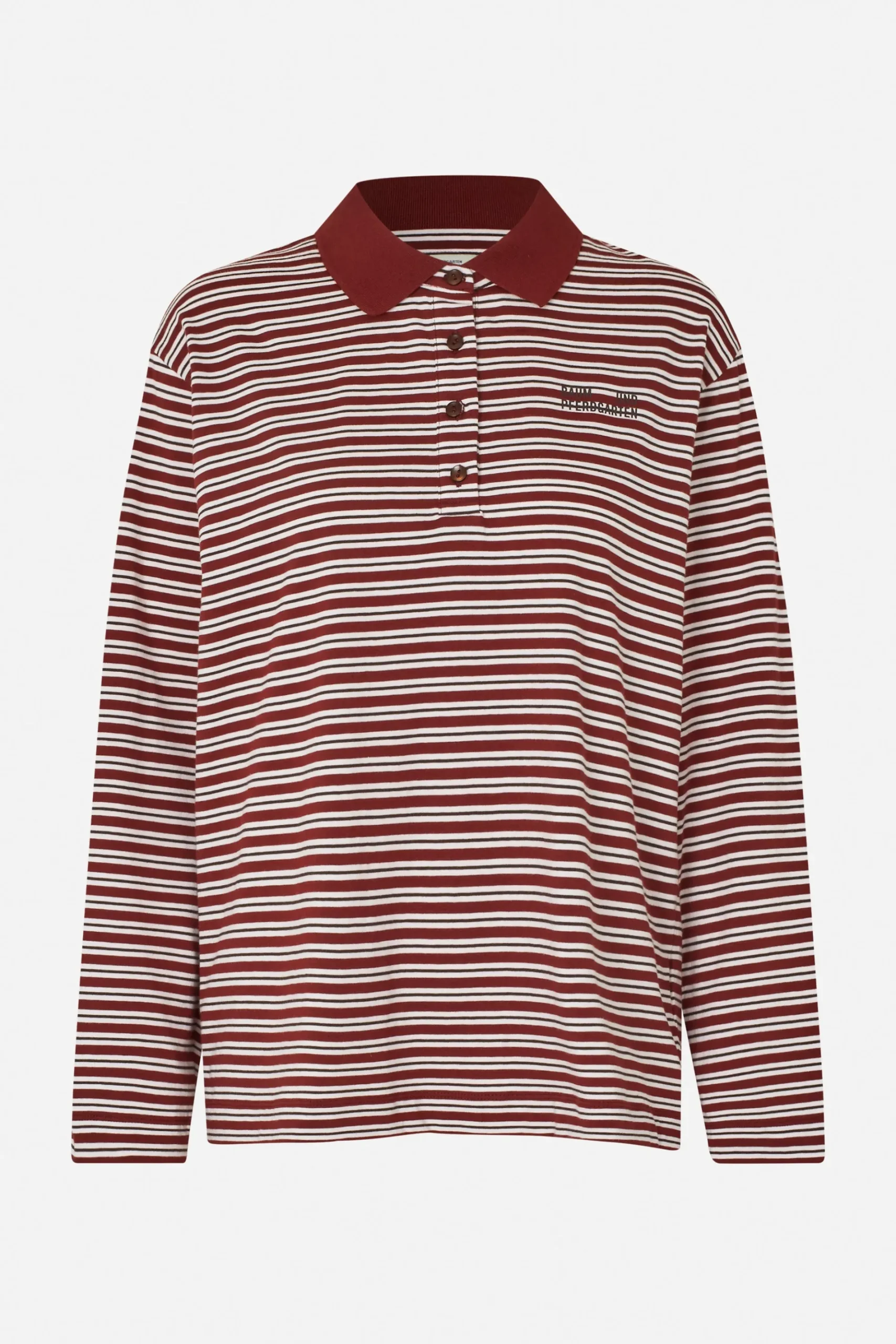 Baum und Pferdgarten JEANNI TOP | Bordeaux Polo Stripe Discount