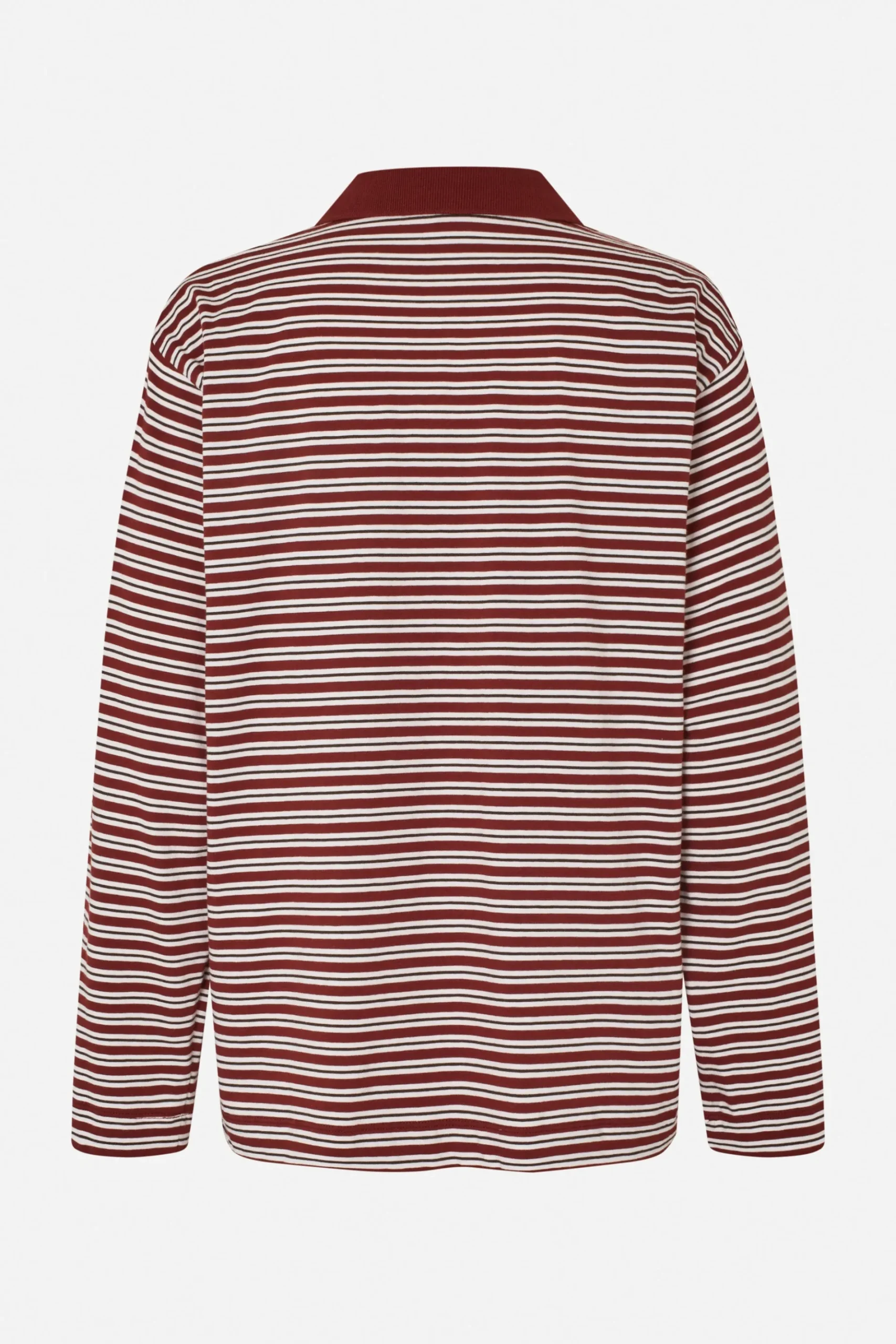 Baum und Pferdgarten JEANNI TOP | Bordeaux Polo Stripe Discount