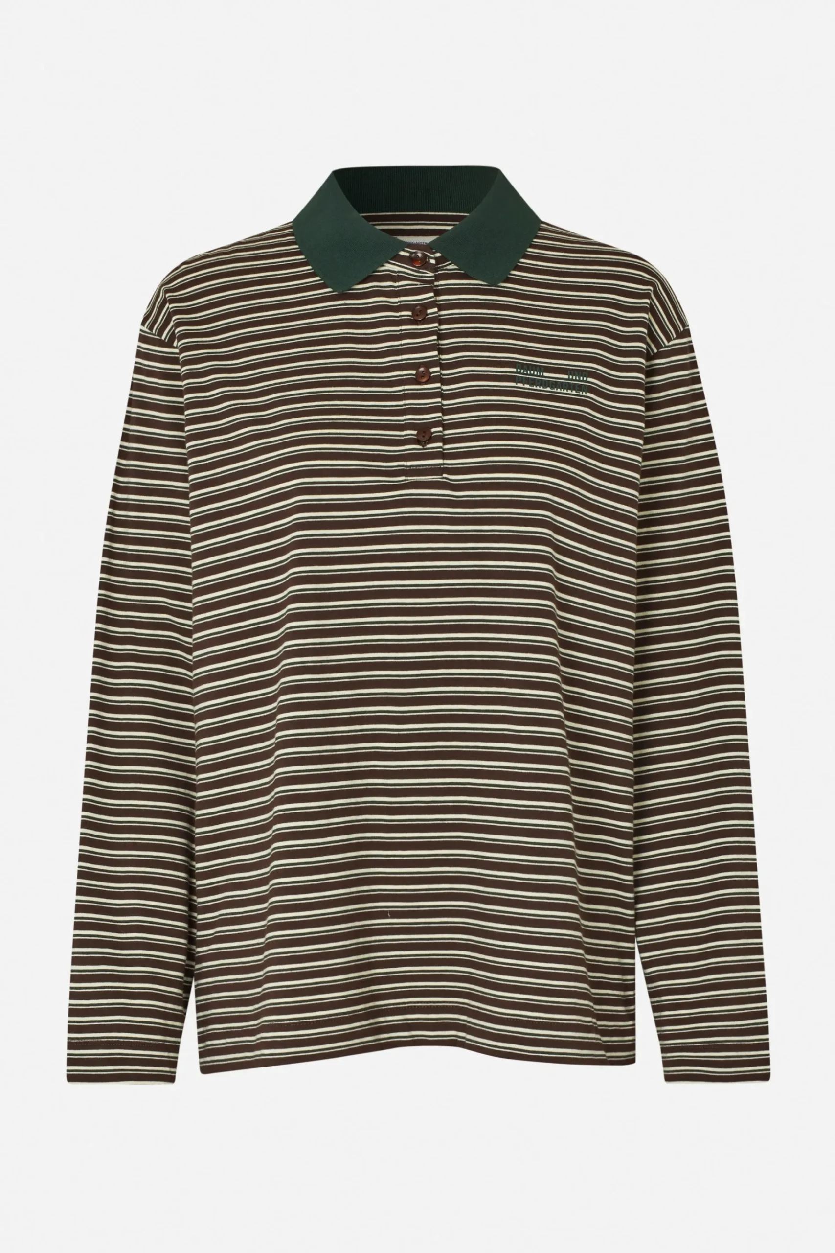 Baum und Pferdgarten JEANNI TOP | Brown Polo Stripe Discount