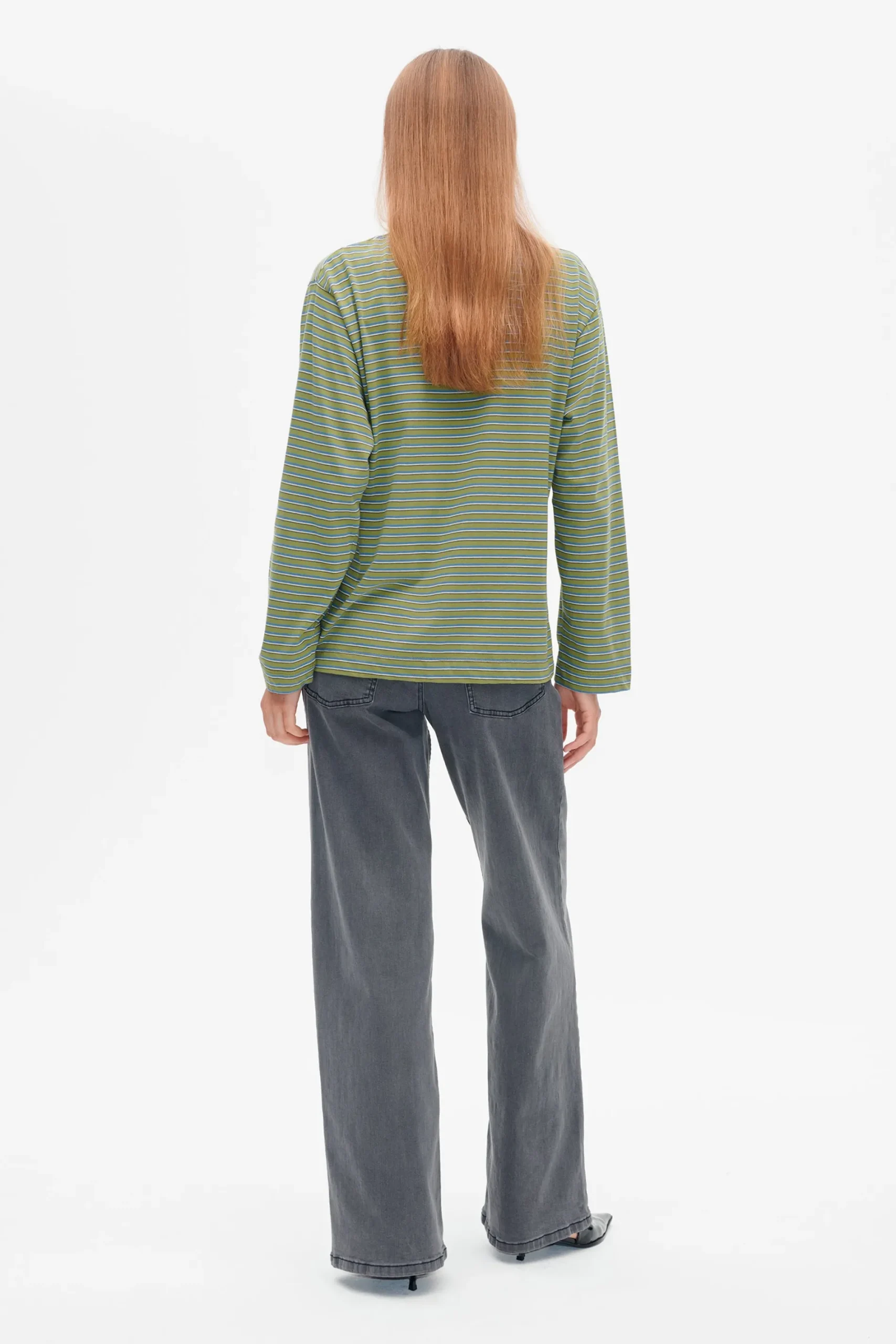 Baum und Pferdgarten JEANNI TOP | Green Polo Stripe Best