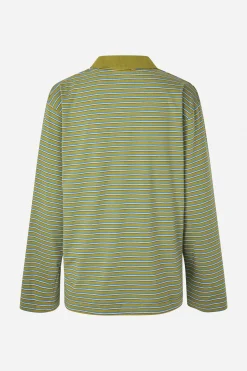 Baum und Pferdgarten JEANNI TOP | Green Polo Stripe Best