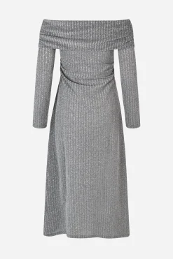 Baum und Pferdgarten JOA DRESS | Silver Lurex Pinstripe Hot