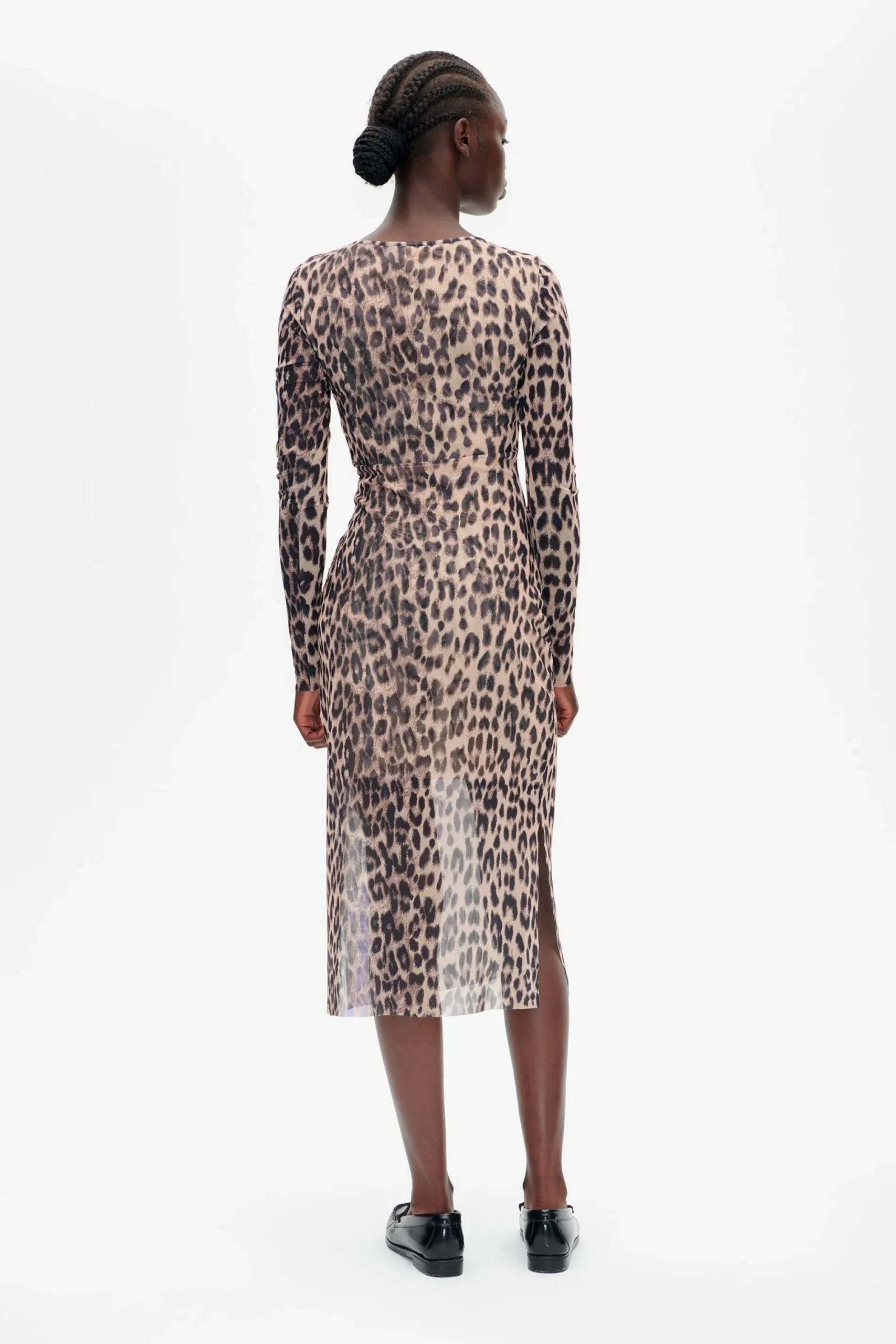 Baum und Pferdgarten JOLANDA DRESS | Brown Baum Leopard Clearance