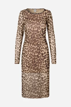 Baum und Pferdgarten JOLANDA DRESS | Brown Baum Leopard Clearance