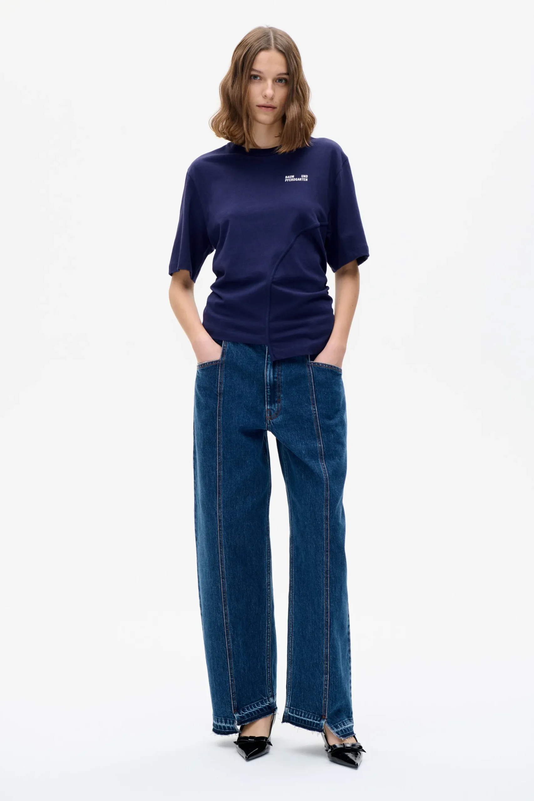 Baum und Pferdgarten Josje T-Shirt from | Evening Blue Sale