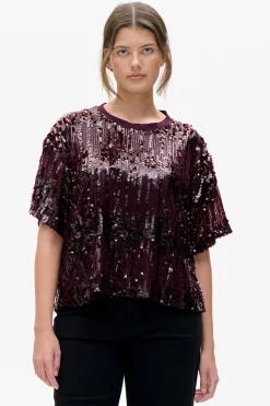Baum und Pferdgarten Juli Top from | Dark Plum Perfect Fashion