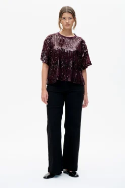 Baum und Pferdgarten Juli Top from | Dark Plum Perfect Fashion