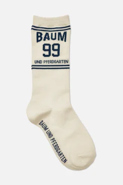 Baum und Pferdgarten Ling Socks from | Egret Navy Baum Discount