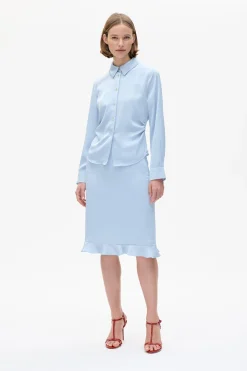 Baum und Pferdgarten Mabia Shirt from | Subdued Blue Clearance